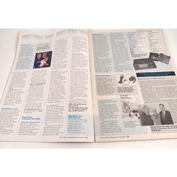 Short Wave Magazine Top Secret Stations Oct 1996 Amateur Radio Antenna Broadcast - Picture 3 of 10